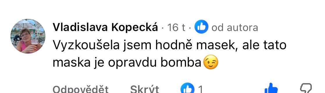 Komentář zákaznice Vladislavy